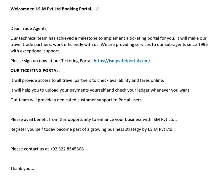ISM PVT LTD